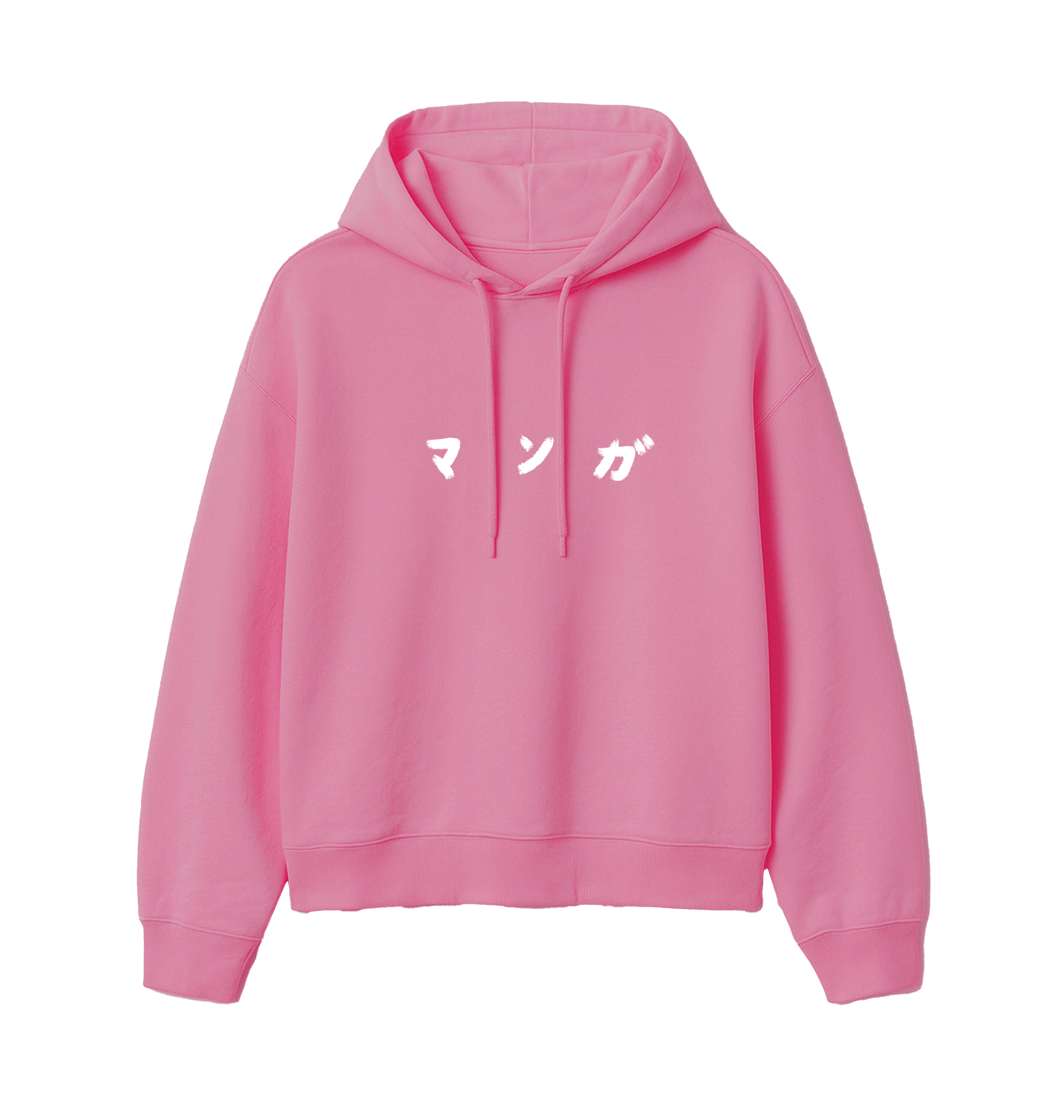 Bubble Pink Printed Hoody Front