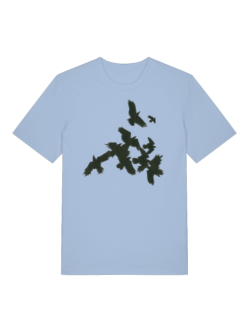 Karasu no Mure 烏の群れ - Krähen am Himmel - Herren T-Shirt