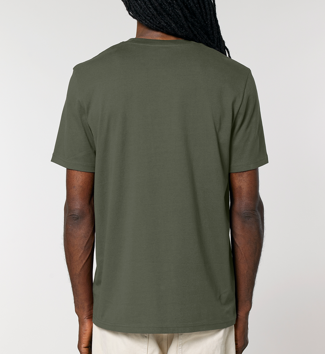 Katze GOROGORO - Herren T-Shirt-Khaki