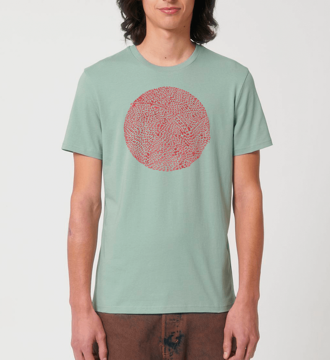 Akamaru Japan Herren T-Shirt Aloe