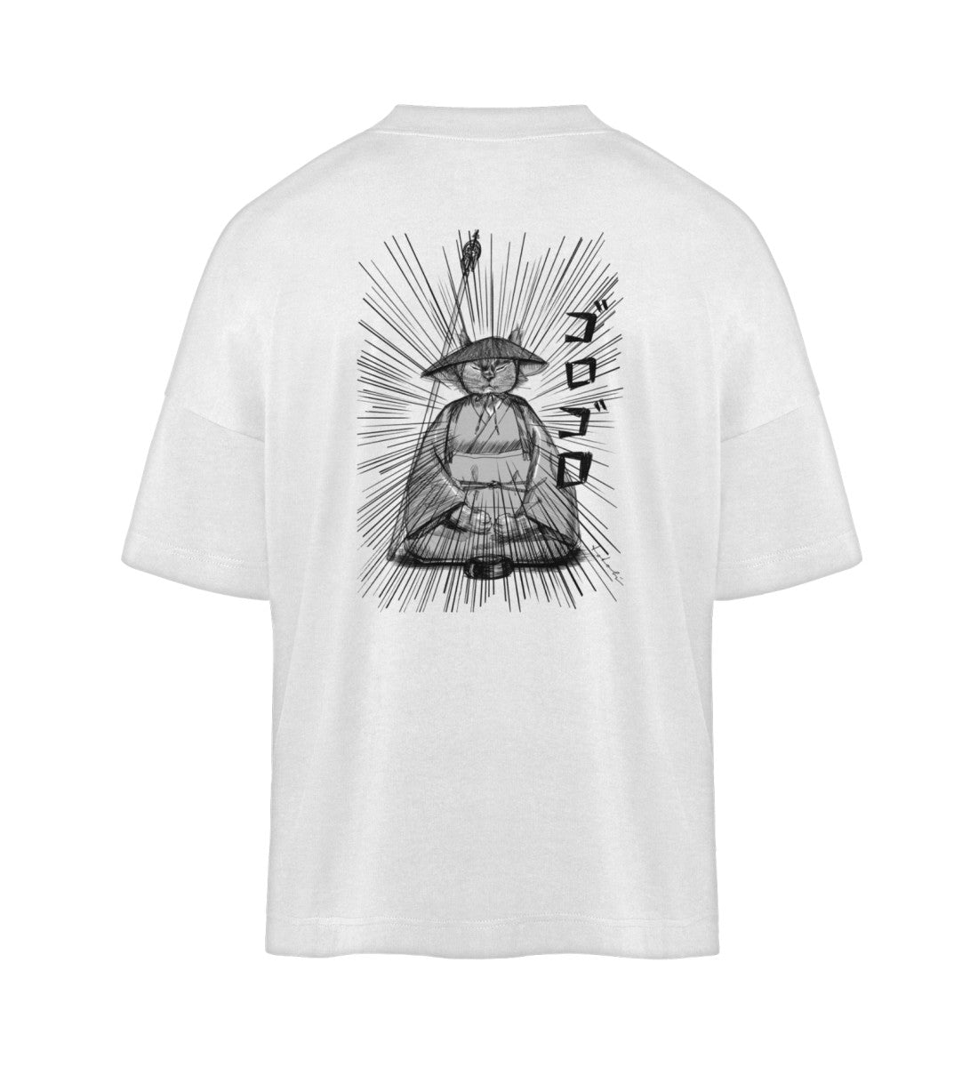 Katze ZEN TAKUHATSU 托鉢 - Herren Oversized T-Shirt-