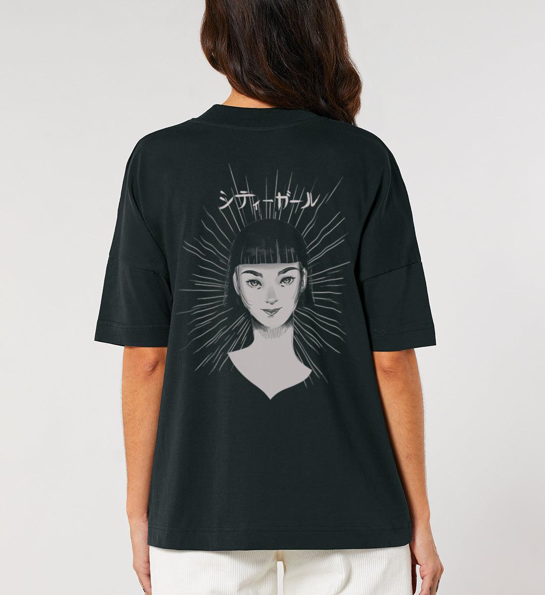 Manga Tokyo Girl - Damen Oversized T-Shirt Blaster Oversized Shirt ST/ST-totobi