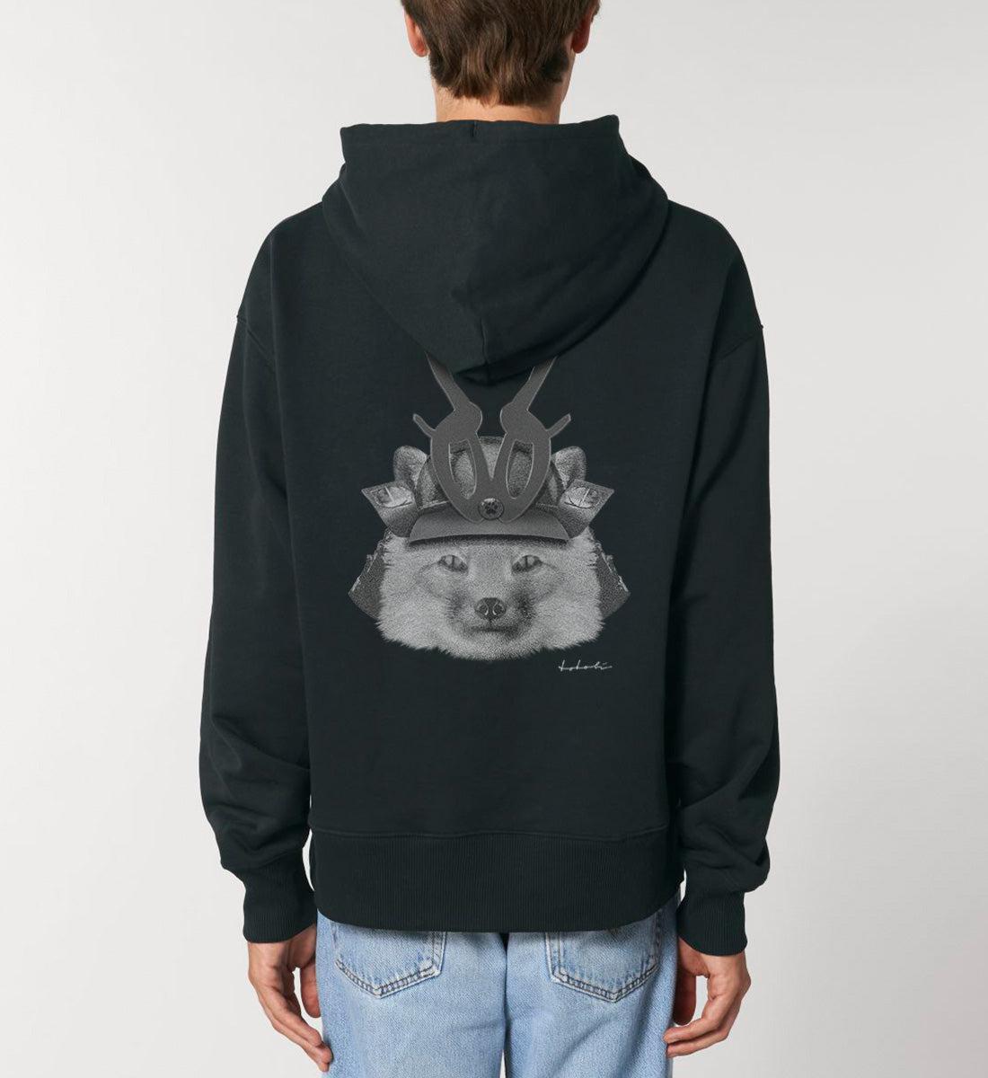Herren Hoodies Samurai Fuchs