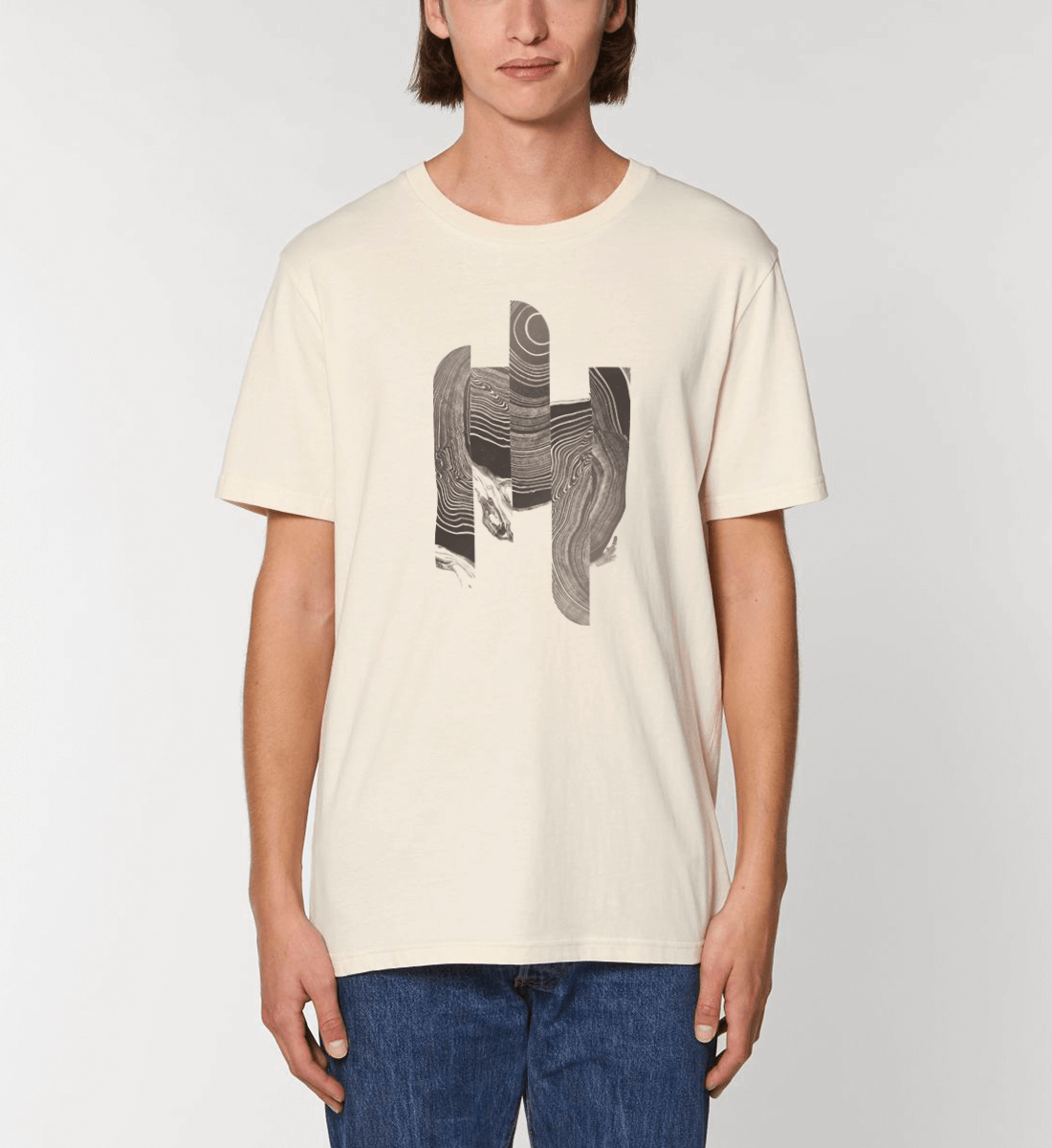 Sumi Collage D'Art No3 - Herren T-Shirt Creator T-Shirt ST/ST-totobi