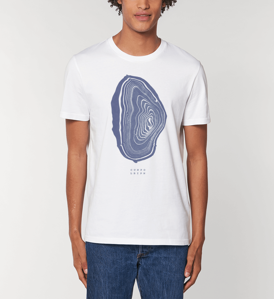 Suminagashi - Herren T-Shirt weiß