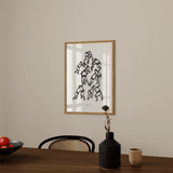 Kunstdruck - SUMO 相撲  -  DIN A2 Poster (hochformat)