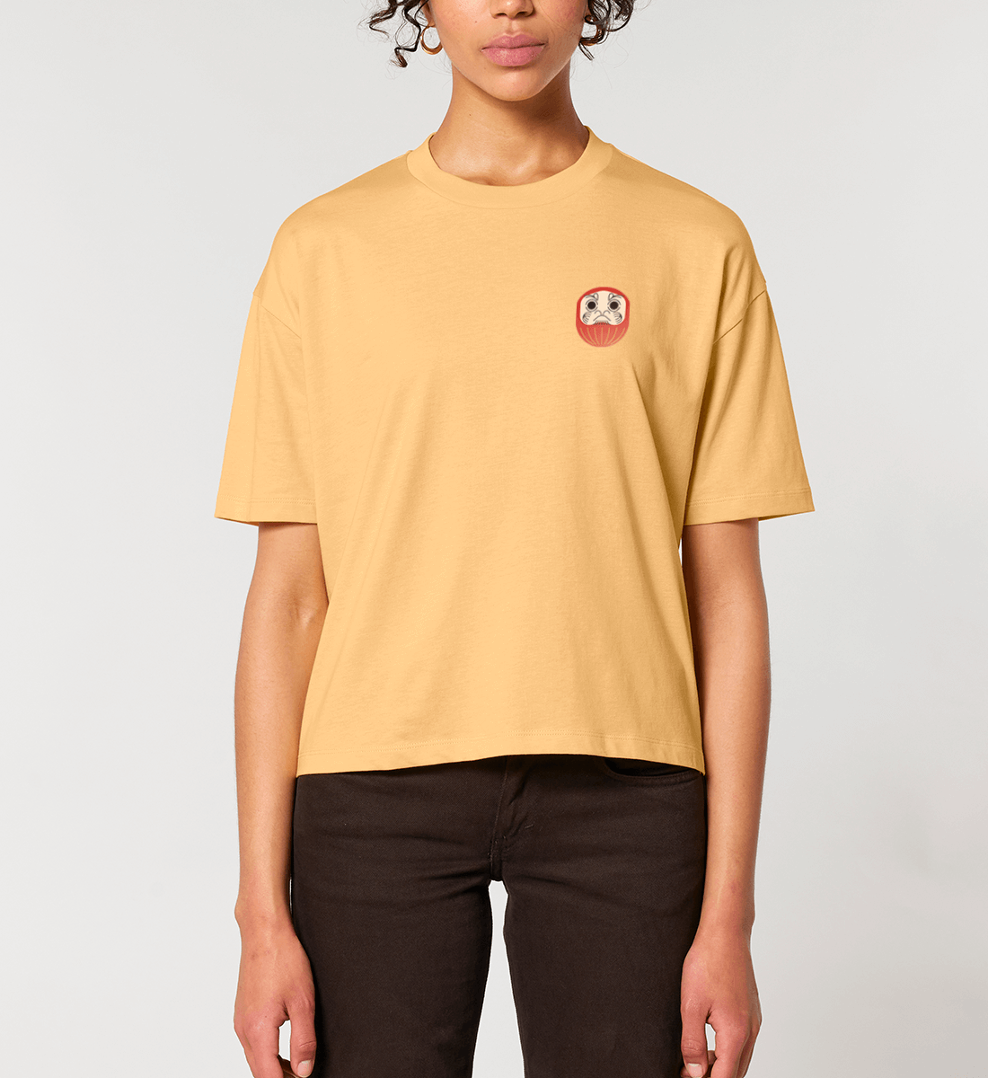 DARUMA 達磨 - Damen Boxy T-Shirt