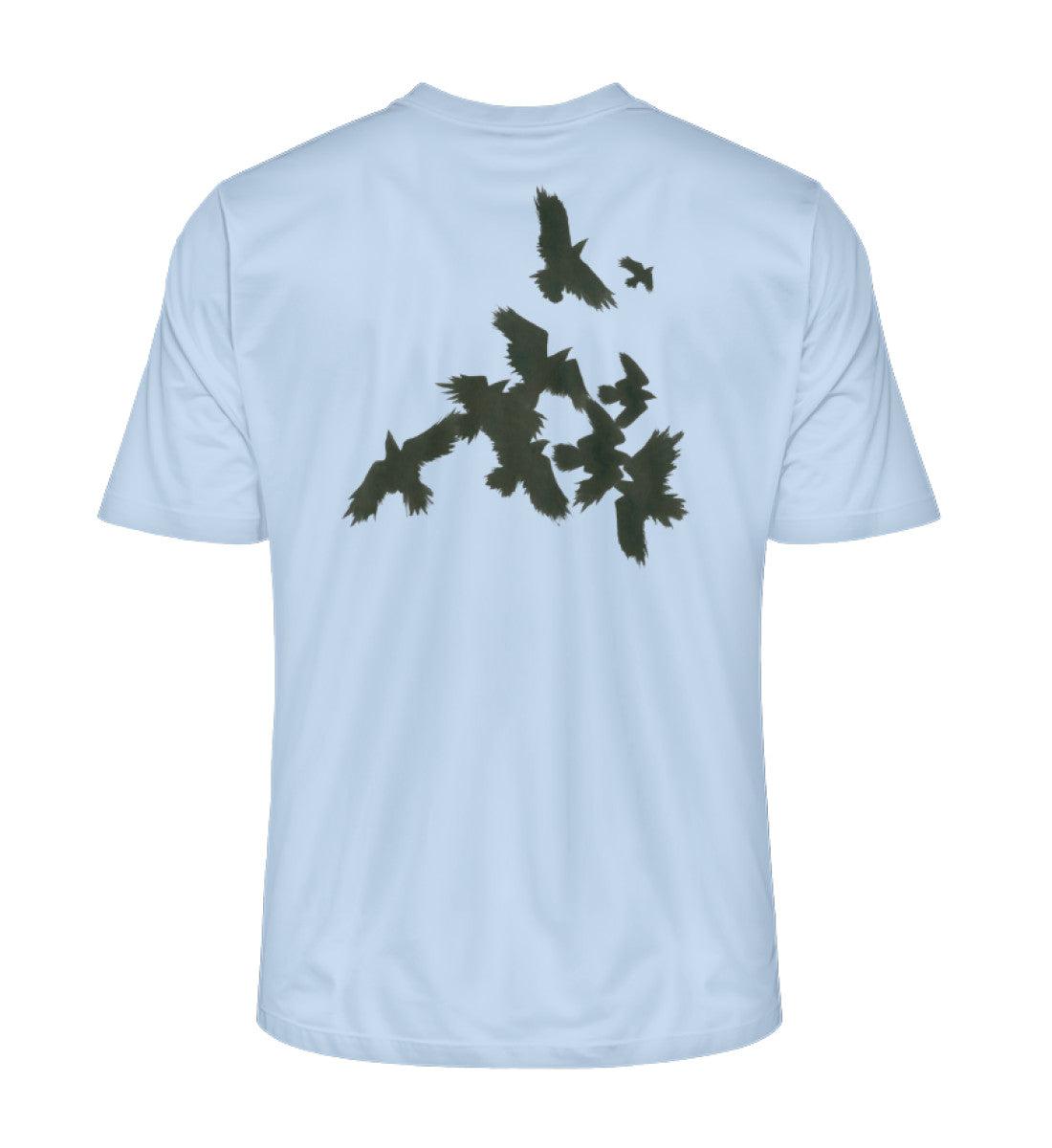 Karasu no Mure 烏の群れ - Krähen am Himmel - Herren T-Shirt-