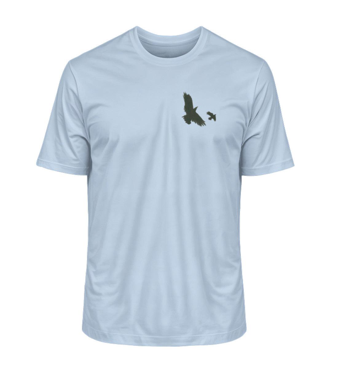 Karasu no Mure 烏の群れ - Krähen am Himmel - Herren T-Shirt-Blue Soul