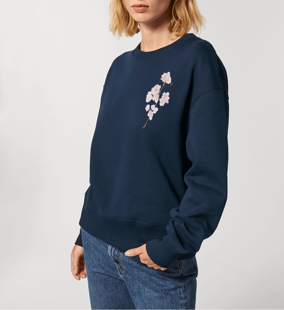 Sakura 桜 - Damen Oversized Sweatshirt-totobi.de