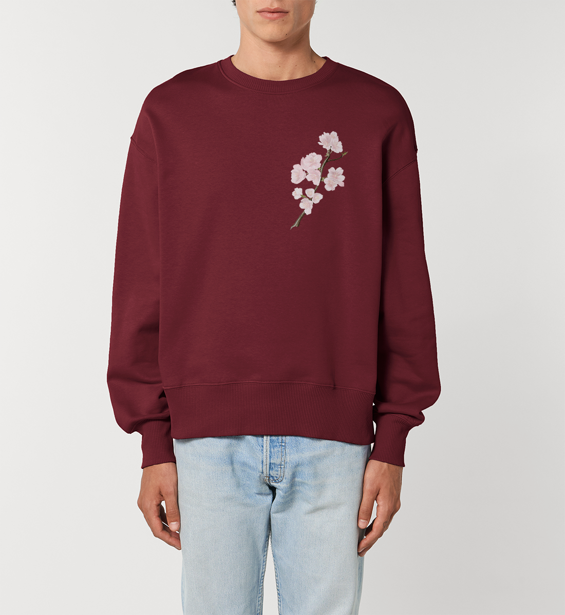 Sakura 桜 - Herren Relaxed Sweatshirt-totobi.de