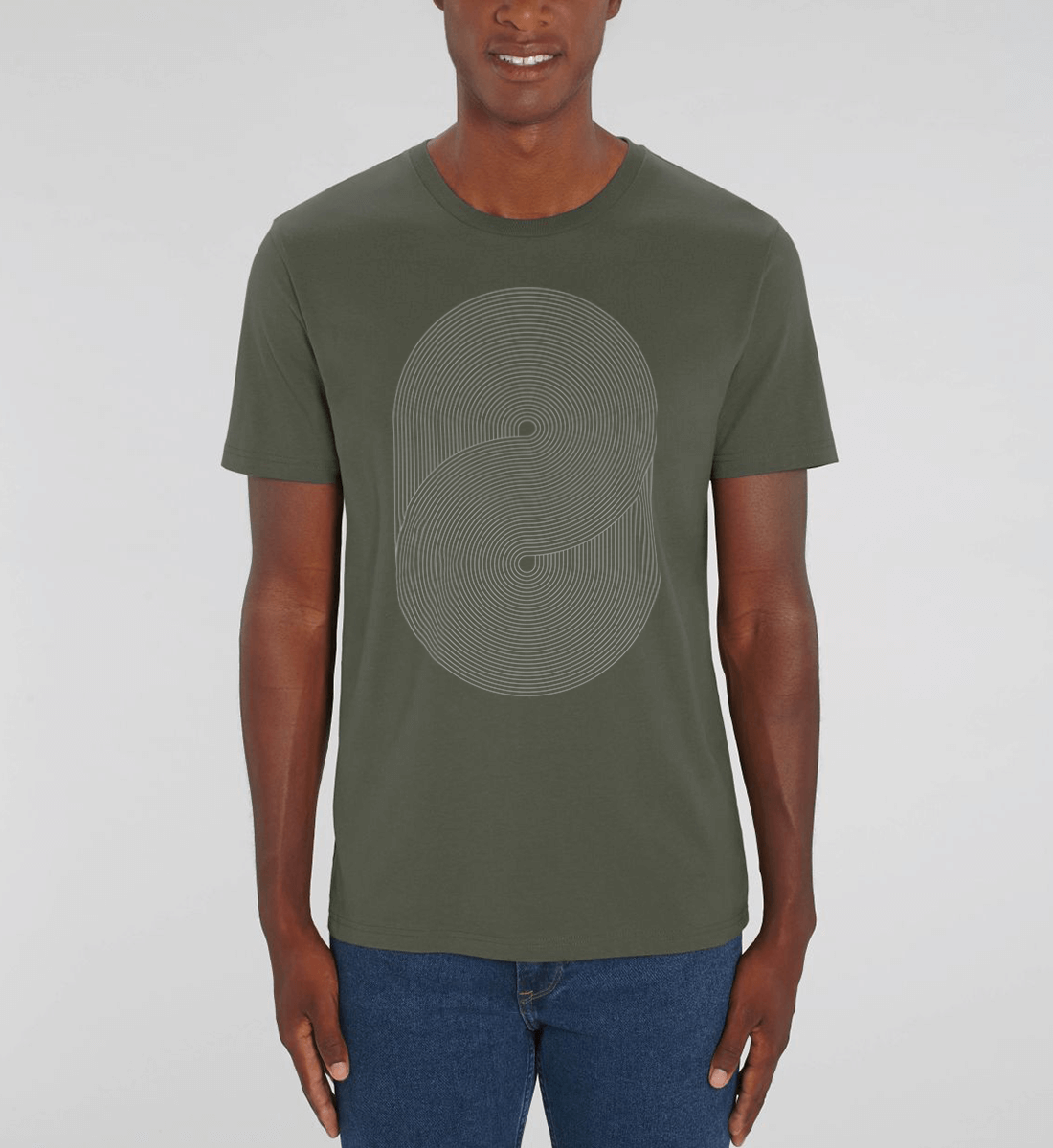 t-shirt zen khaki