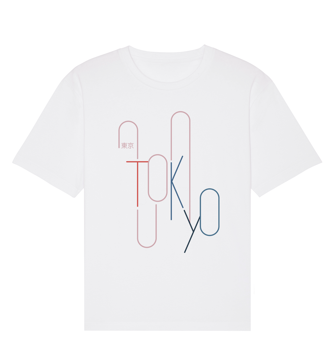 Tokyo No. 1 東京 - Men's Relaxed T-Shirt