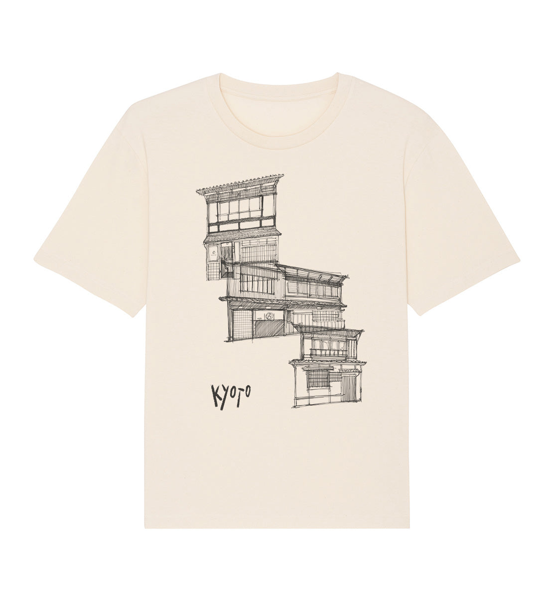 Kyoto 京都 - Herren Relaxed T-Shirt